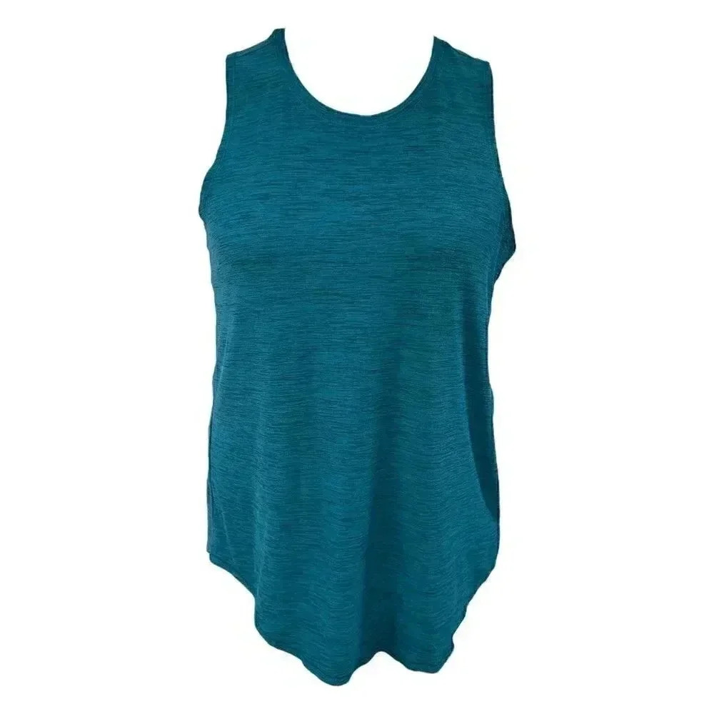 Old navy athletic tank with cross back teal XXL